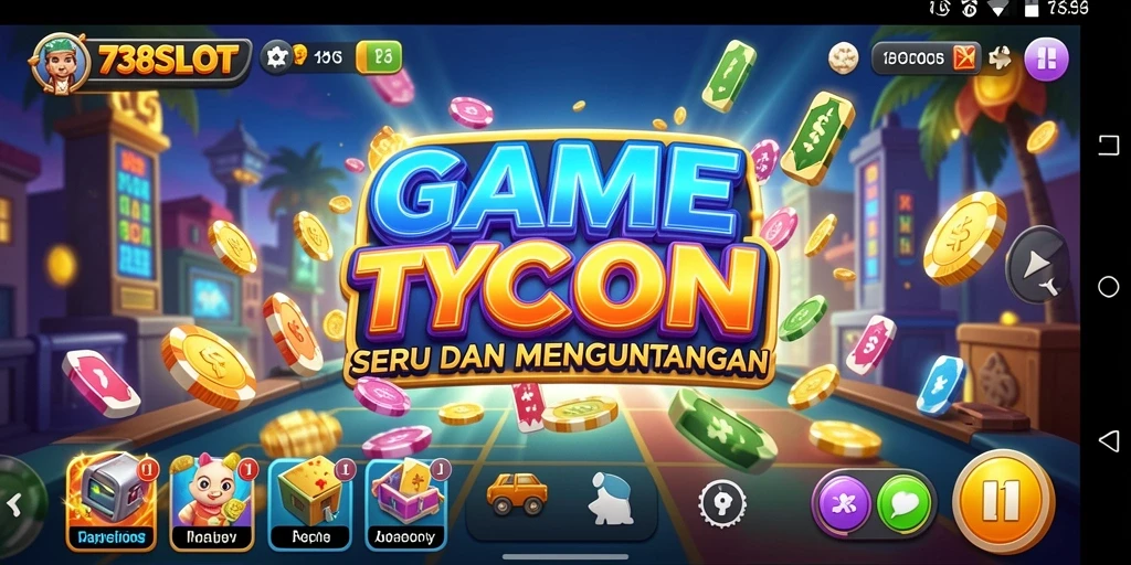 Screenshot gameplay 738SLOT yang mengasyikkan dan penuh tantangan.