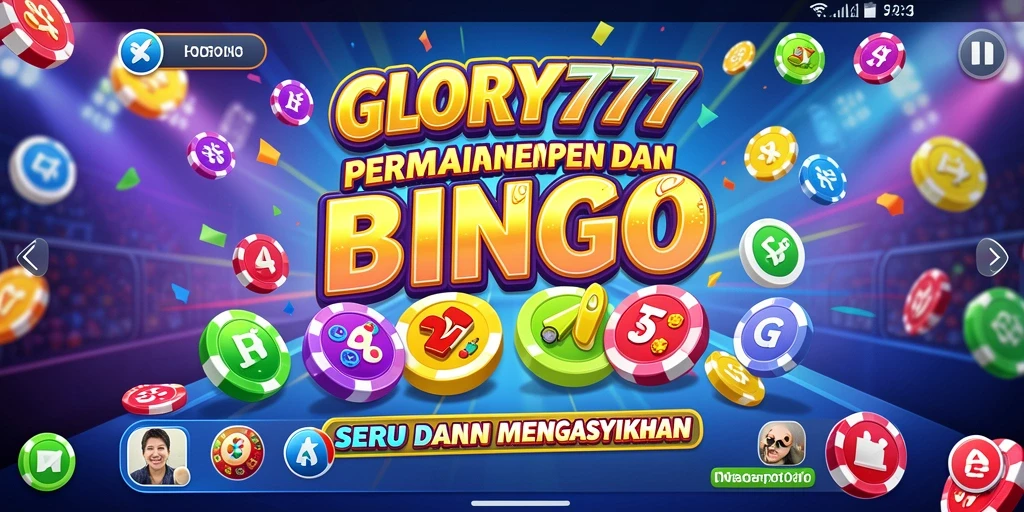 Tampilan gameplay seru di GLORY777 dengan mode Bingo yang menarik.