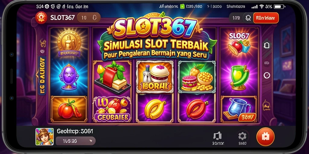 Tampilan menarik dari gameplay SLOT367 dengan animasi slot yang memukau.