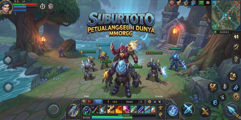 Tangkapan layar gameplay SUBURTOTO yang menampilkan aksi seru dalam petualangan MMORPG.