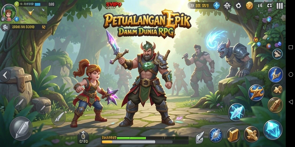 Tangkapan layar dari gameplay memikat dalam SVIP9 yang penuh aksi.